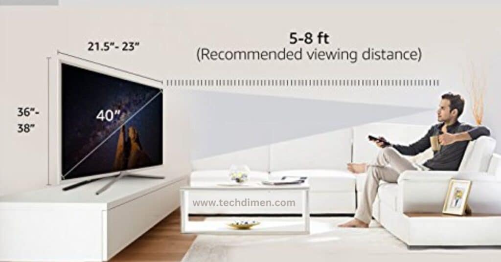 Recommended Viewing Distance for a 40 Inch TV