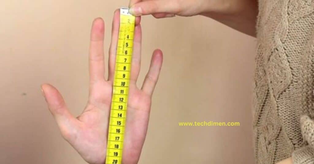 Using Your Hand as a Measuring Tool