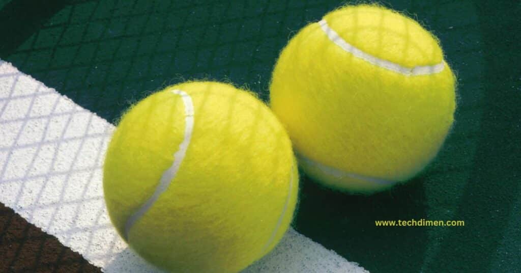 Two Tennis Balls 5 inches