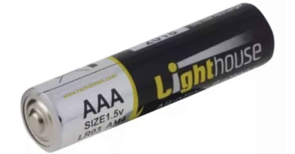 AAA Batteries 2 cm