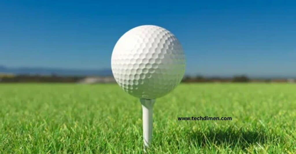 Golf Ball Divot 2 centimeters