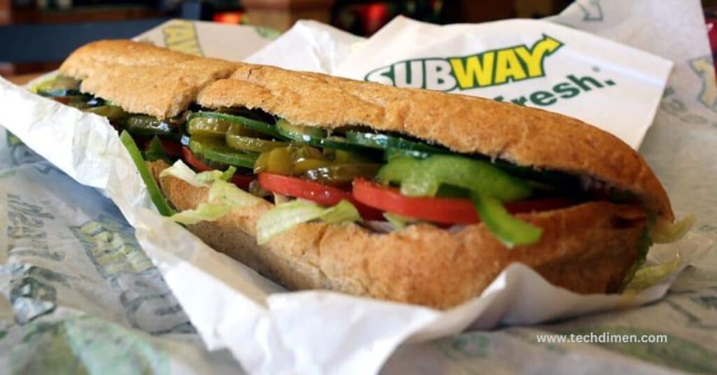 A Subway Sandwich