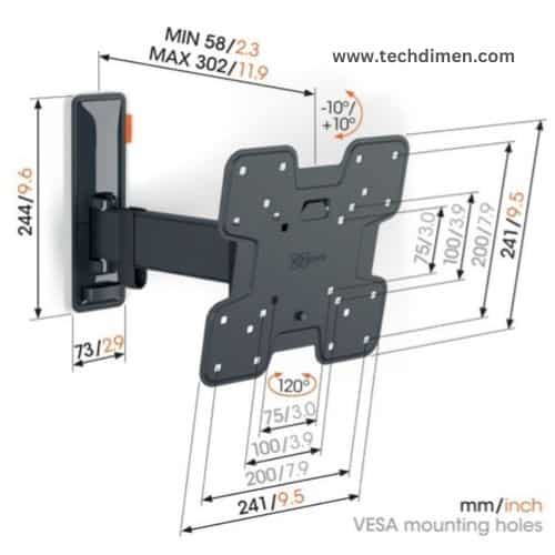 58 inch tv wall Mount