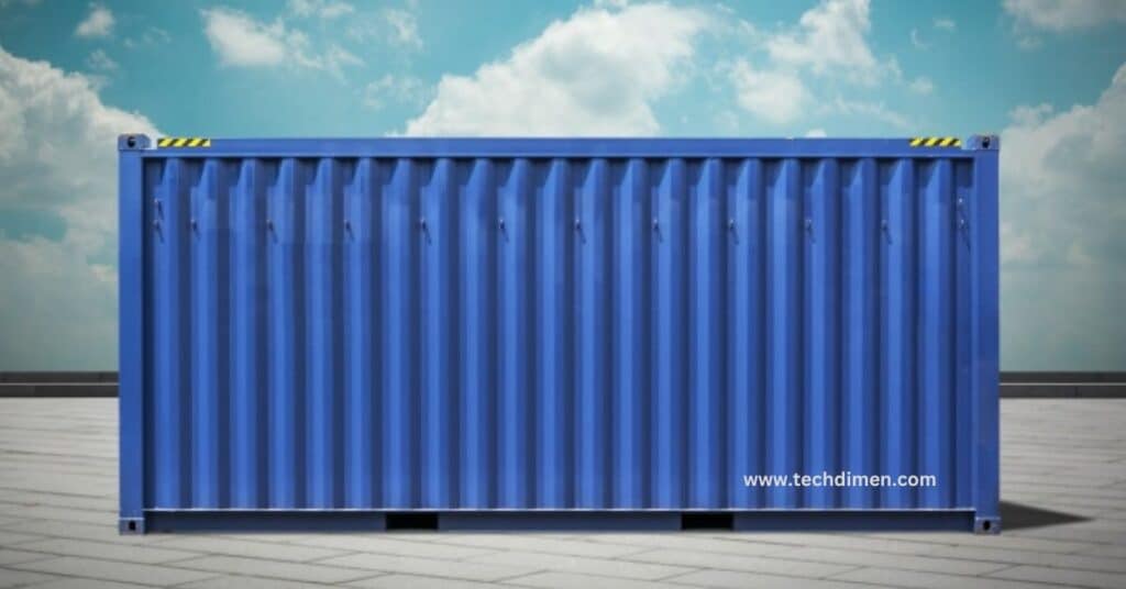 A Shipping Container 5 Meters Long or Big