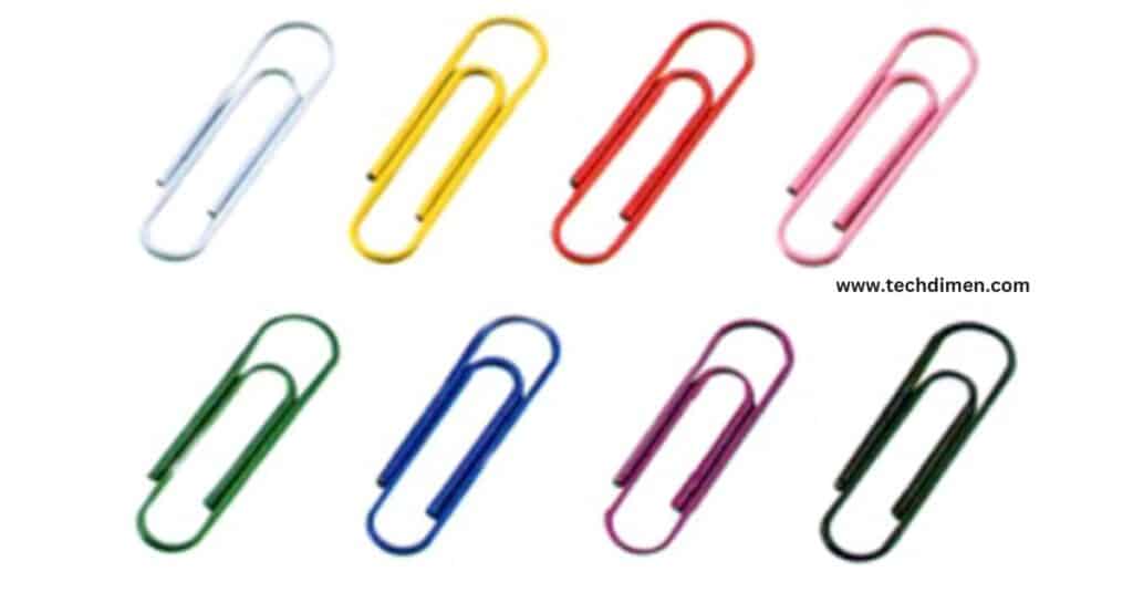 Three Regular Paper Clips