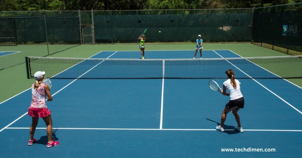 Two Tennis Courts