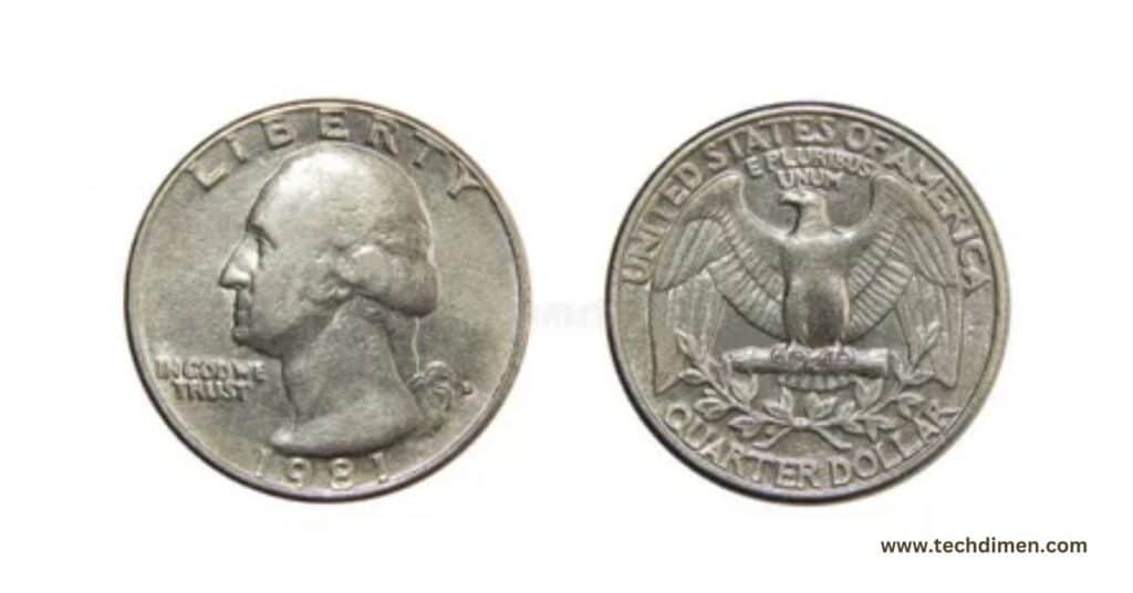 Two US Quarter Dollars Side by Side