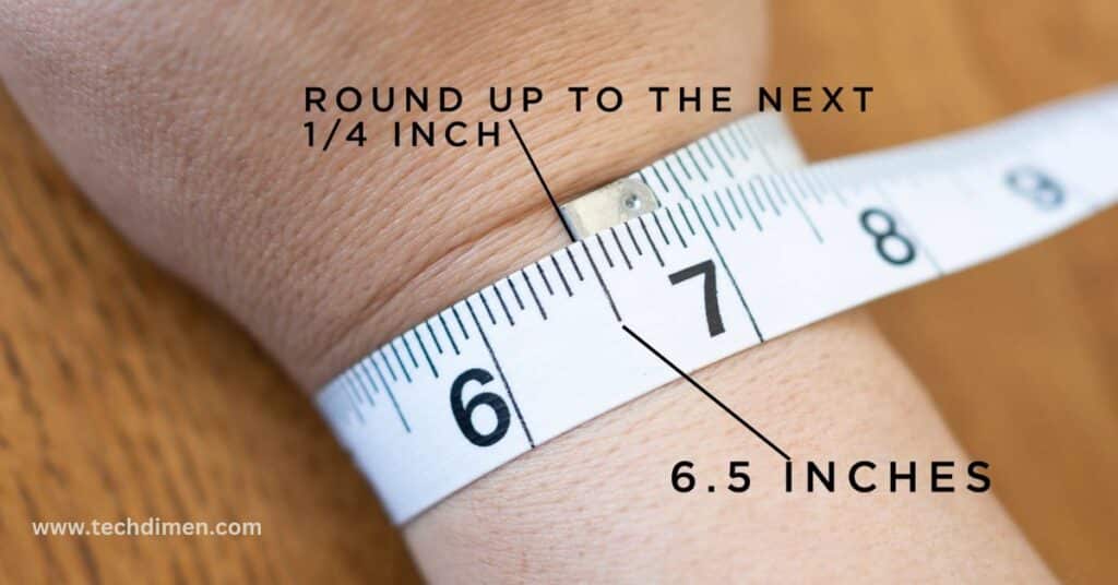 Measuring 6.5 Inches