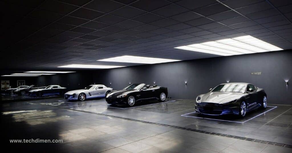 A Four Car Garage