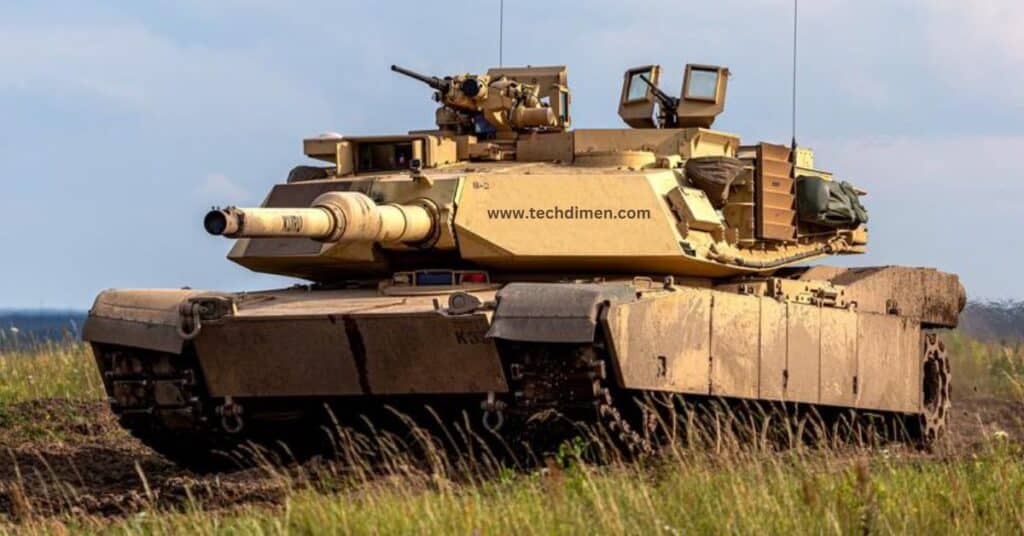 The M1 Abrams Tank in Context 70 feet