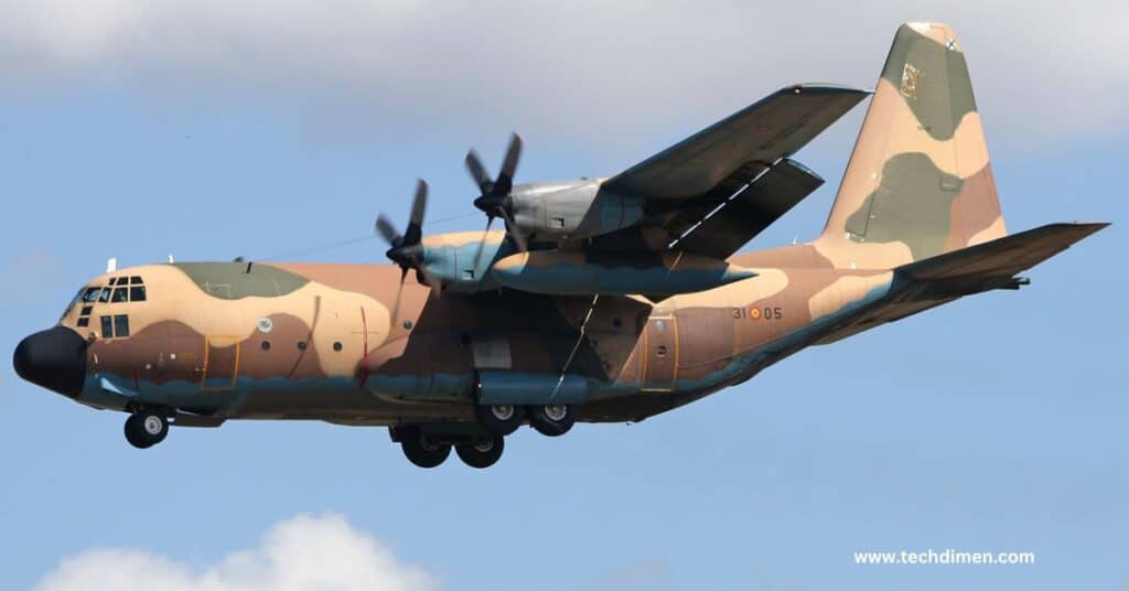 Lockheed C-130 Hercules 70 feet