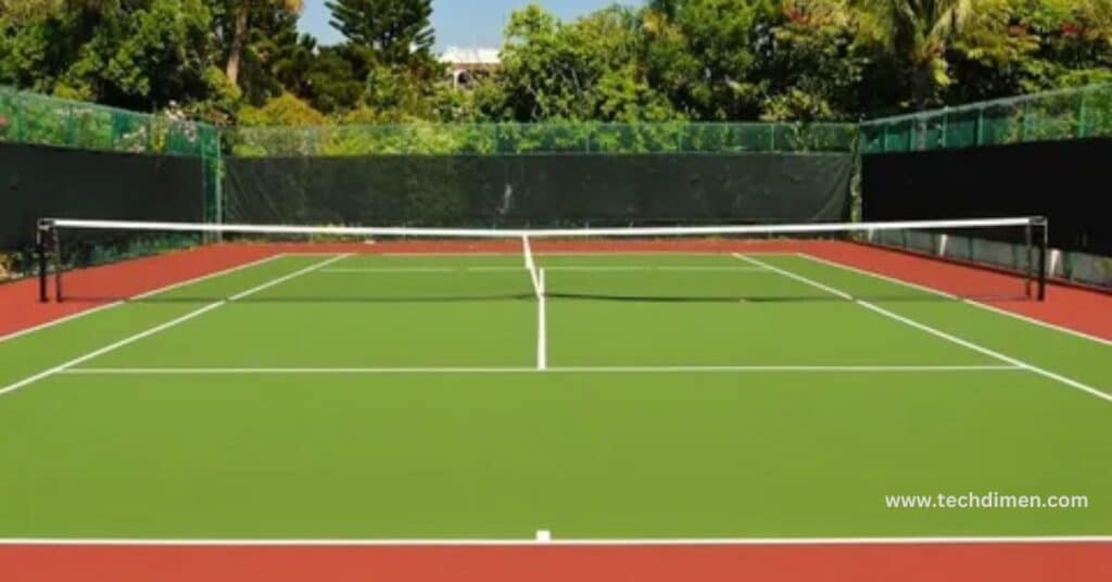 One Quarter of a Standard Tennis Court