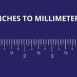 Converting 6 Inches to Millimeters