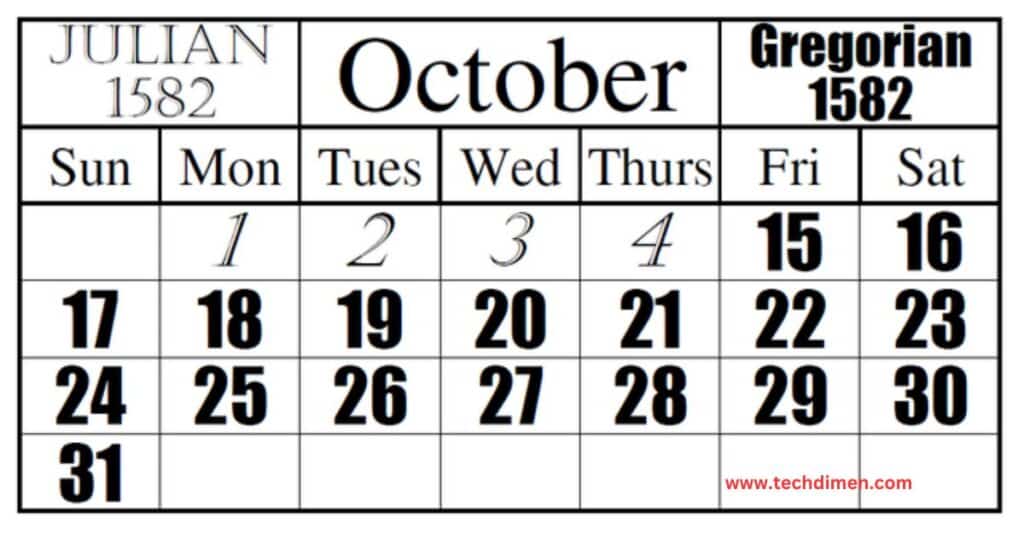 The Gregorian Calendar