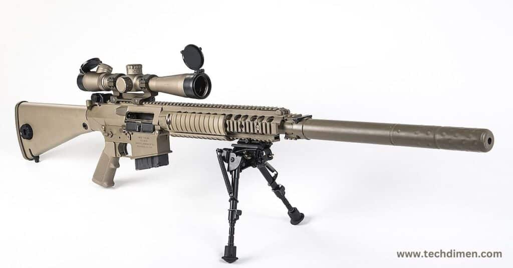 Sniper rifles M110 IS 6 Feet Long