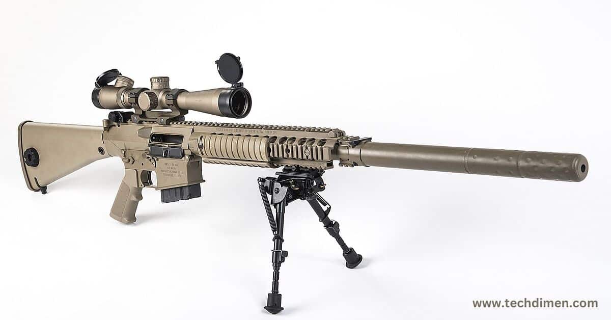 Sniper rifles M110 IS 6 Feet Long