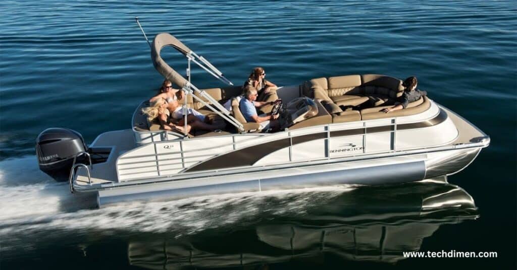 Medium Pontoon Boat 20 Feet Long