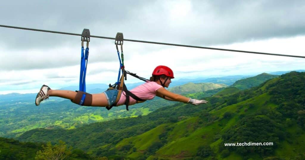 200 Foot Zipline