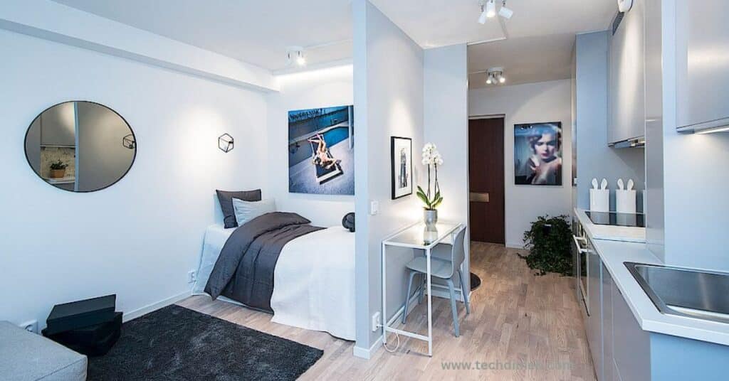 A Small One Bedroom Apartment 70 square meters