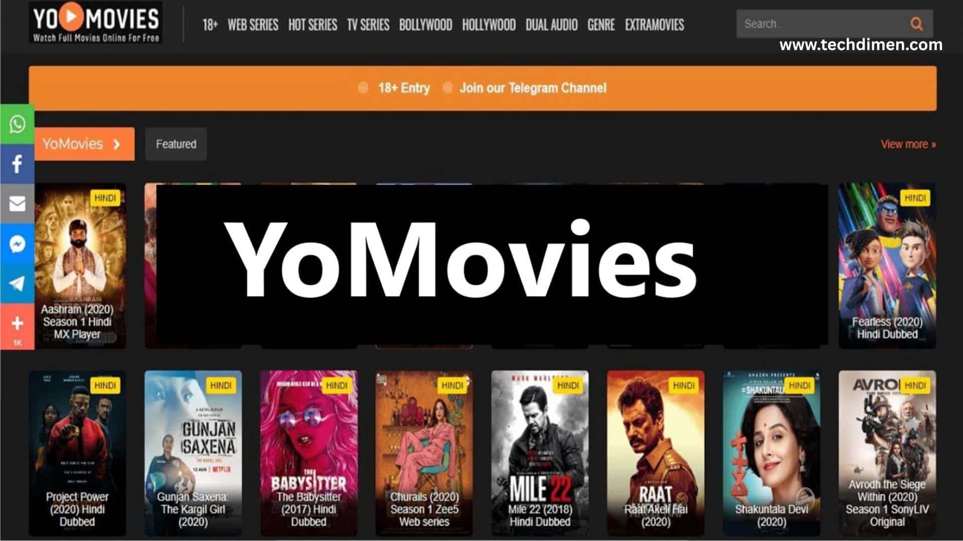 Yomovies: Stream Free Movies and TV Shows Anytime