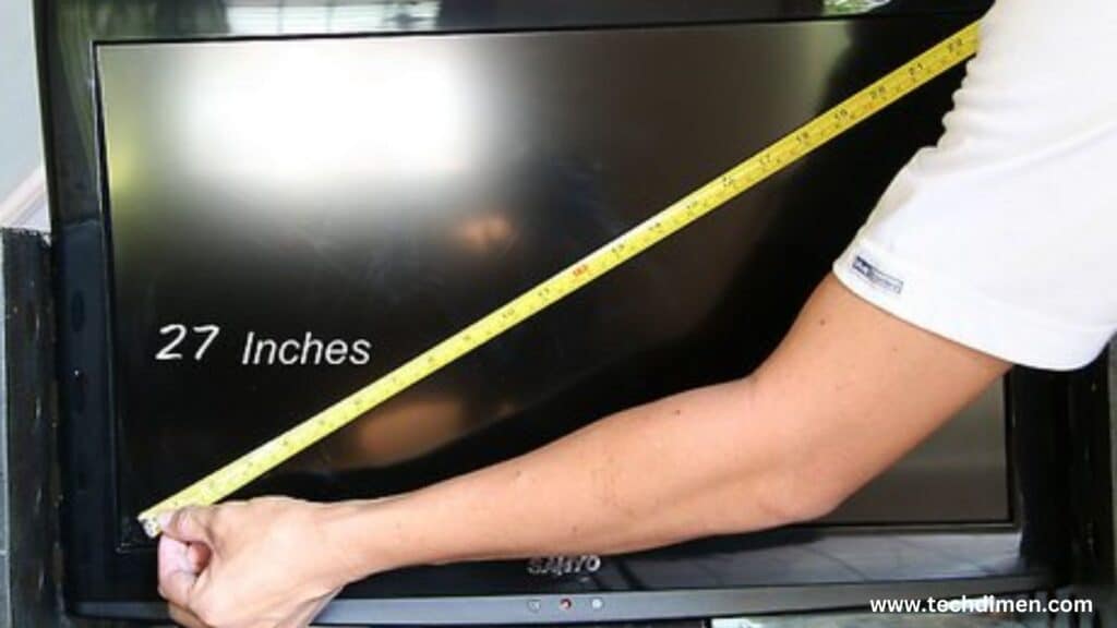 How To Measure Size Of Tv