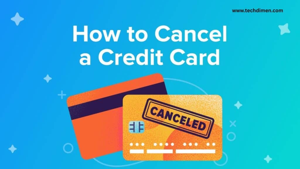 How to Cancel Credit One Card